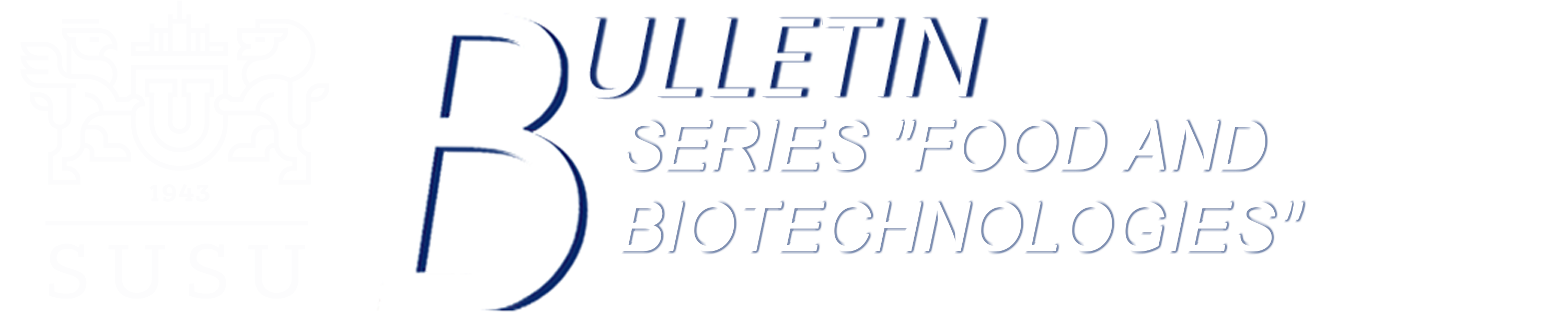 SERIES "FOOD AND BIOTECHNOLOGIES"